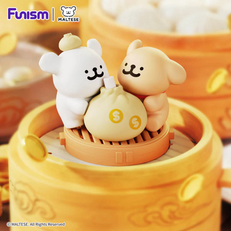 FUNISM - MALTESE [LUCKY PAWS SERIES] - BLINDBOX MINI FIGURE