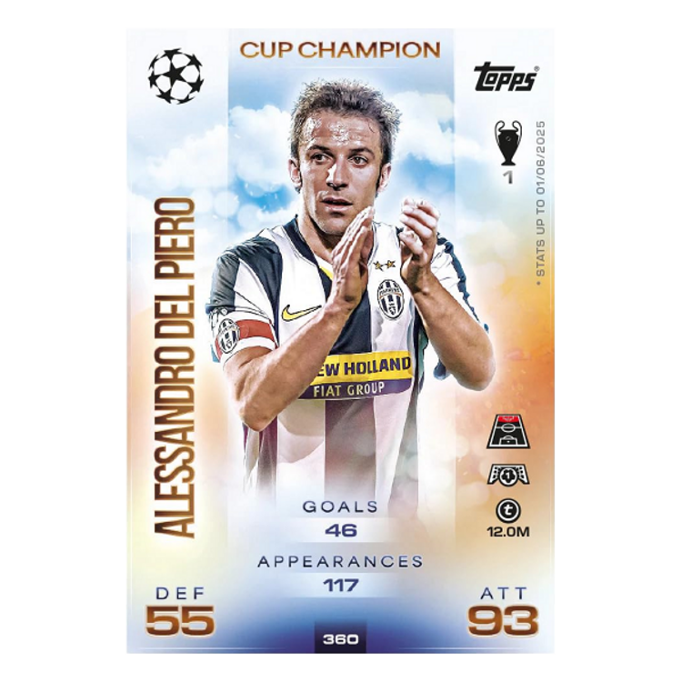 TOPPS - MATCH ATTAX EXTRA CHAMPIONS LEAGUE [2025/26] - BOX [32 PACKS]