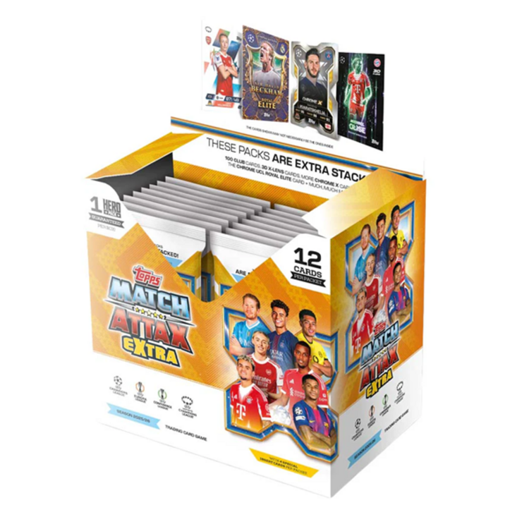 TOPPS - MATCH ATTAX EXTRA CHAMPIONS LEAGUE [2025/26] - BOX [32 PACKS]