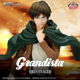 BANPRESTO ATTACK ON TITANS - EREN YEAGER - GRANDISTA FIGURE