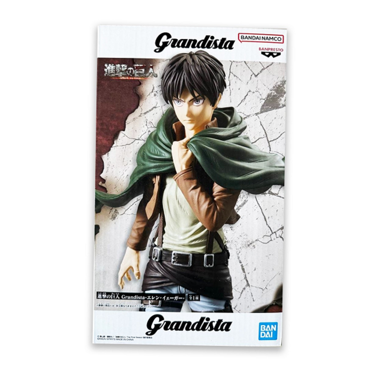 BANPRESTO ATTACK ON TITANS - EREN YEAGER - GRANDISTA FIGURE