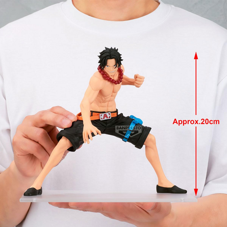 BANPRESTO ONE PIECE - PORTGAS D. ACE - GRANDISTA FIGURE