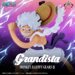 BANPRESTO ONE PIECE - MONKEY D. LUFFY [GEAR5 II] - GRANDISTA FIGURE
