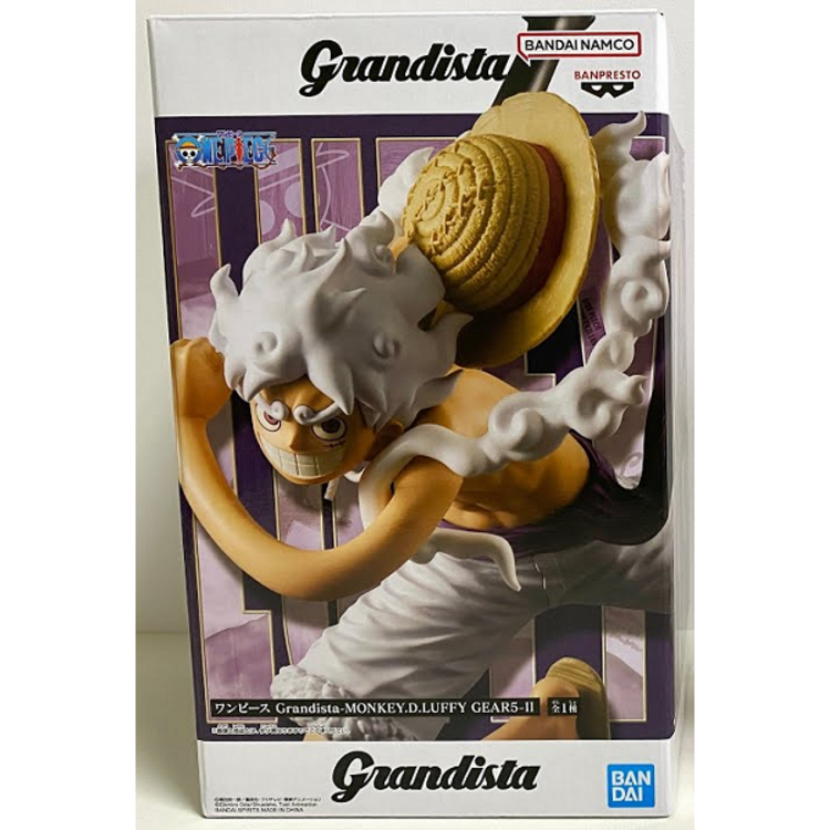 BANPRESTO ONE PIECE - MONKEY D. LUFFY [GEAR5 II] - GRANDISTA FIGURE