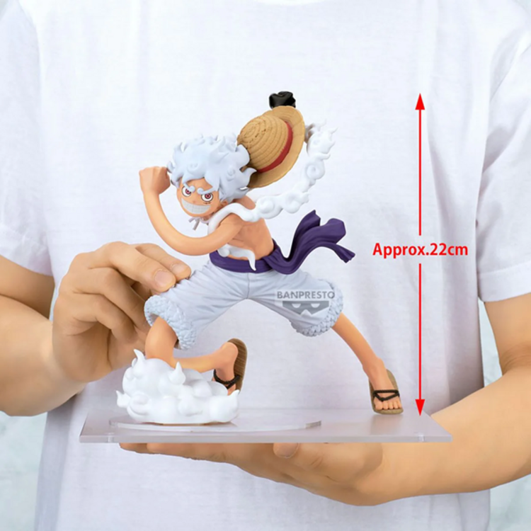 BANPRESTO ONE PIECE - MONKEY D. LUFFY [GEAR5 II] - GRANDISTA FIGURE