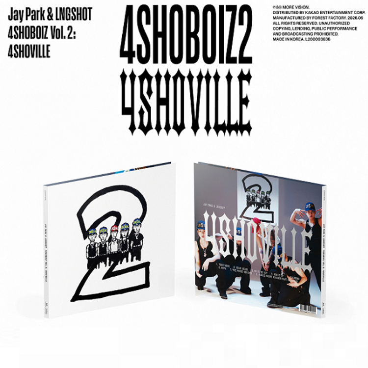 [PREORDER] JAY PARK & LNGSHOT - [4SHOBOIZ VOL.2 : 4SHOVILLE] - MIXTAPE