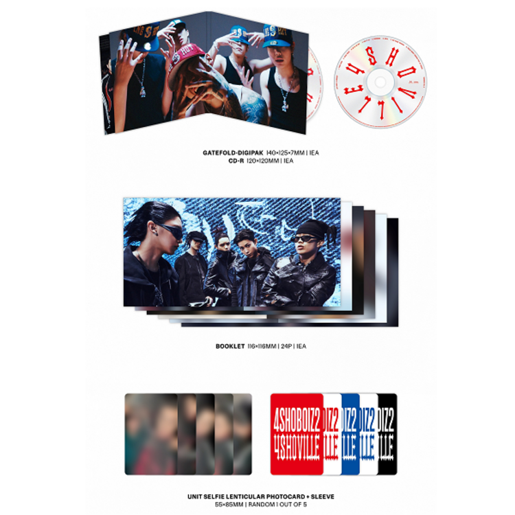 [PREORDER] JAY PARK & LNGSHOT - [4SHOBOIZ VOL.2 : 4SHOVILLE] - MIXTAPE