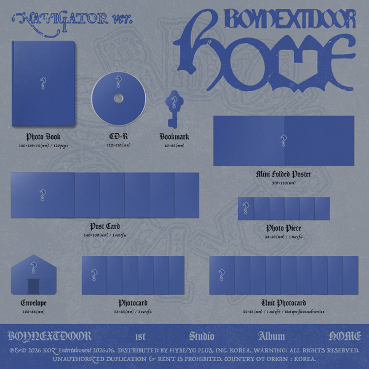[PREORDER] BOYNEXTDOOR (보이넥스트도어) - HOME - 1ST STUDIO ALBUM