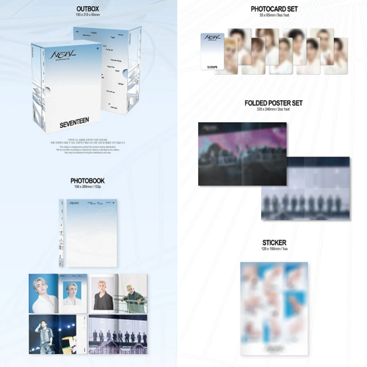 SEVENTEEN (세븐틴) - WORLD TOUR [NEW_] - [DIGITAL CODE] PACKAGE