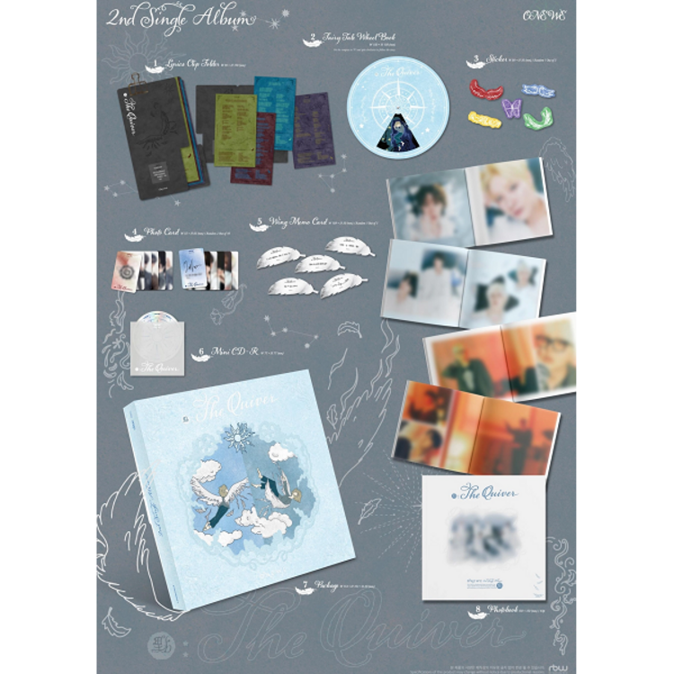 [PREORDER] ONEWE (원위) - [點 : THE QUIVER] - 2ND SINGLE ALBUM