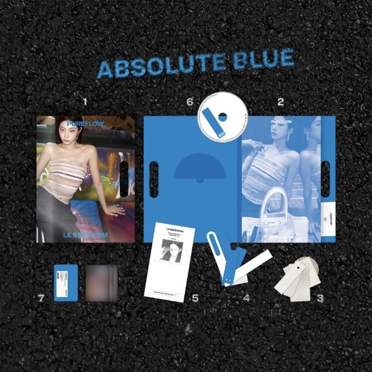 [PREORDER] LE SSERAFIM (르세라핌) - PUREFLOW PT.1 - [COMPACT VER.] - 2ND STUDIO ALBUM