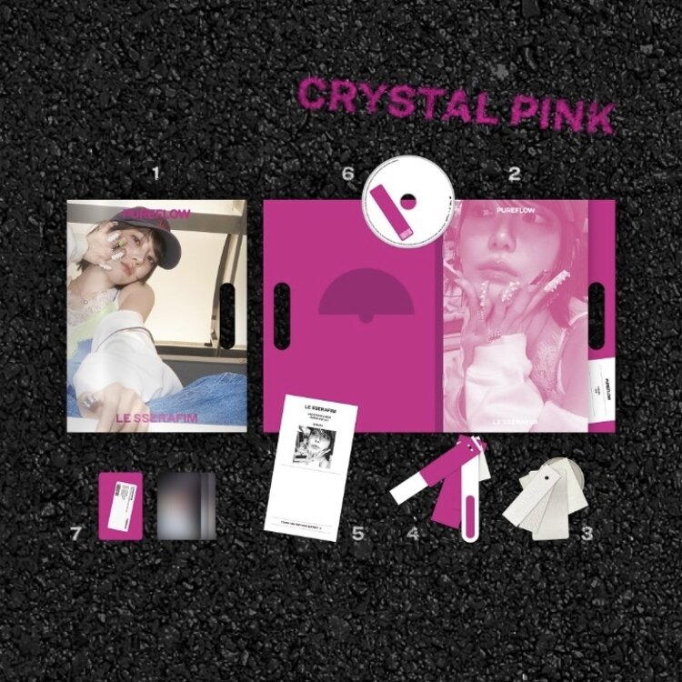 [PREORDER] LE SSERAFIM (르세라핌) - PUREFLOW PT.1 - [COMPACT VER.] - 2ND STUDIO ALBUM