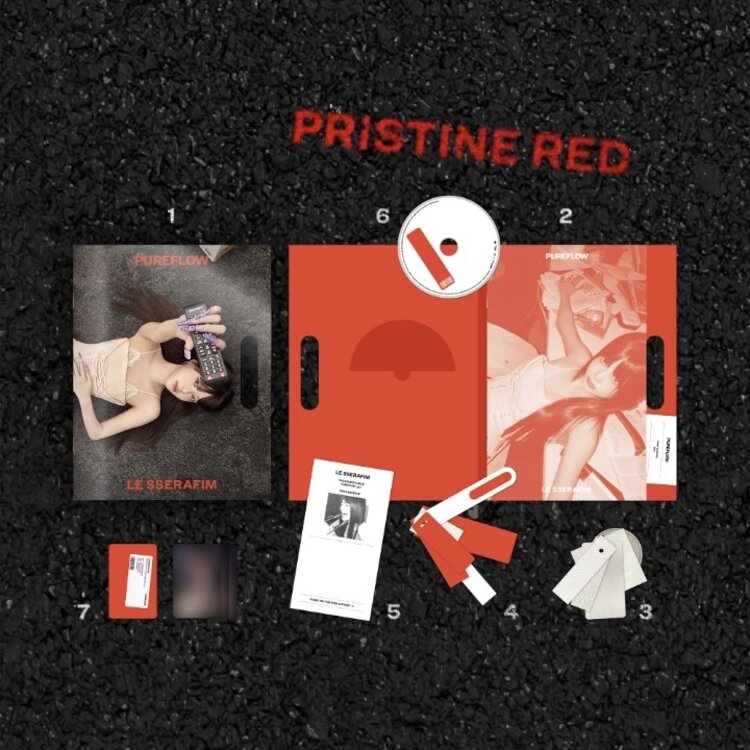 [PREORDER] LE SSERAFIM (르세라핌) - PUREFLOW PT.1 - [COMPACT VER.] - 2ND STUDIO ALBUM
