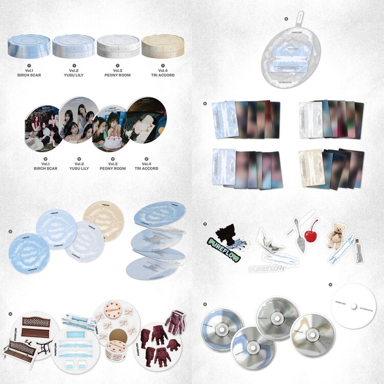 [PREORDER] LE SSERAFIM (르세라핌) - PUREFLOW PT.1 - 2ND STUDIO ALBUM