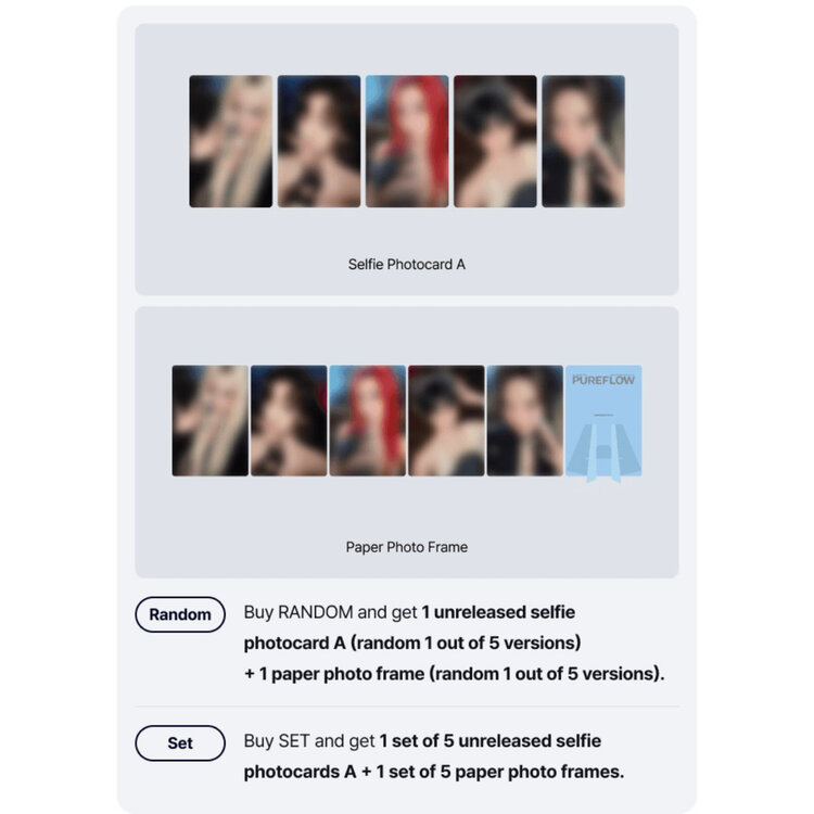 [PREORDER] LE SSERAFIM (르세라핌) - PUREFLOW PT.1 - 2ND STUDIO ALBUM + [WEVERSE GIFT]