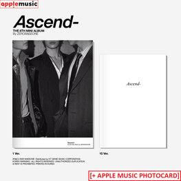 [PREORDER] ZEROBASEONE (제로베이스원) - [ASCEND-] - [PHOTOBOOK VER.] - 6TH MINI ALBUM + [APPLE MUSIC PHOTOCARD]