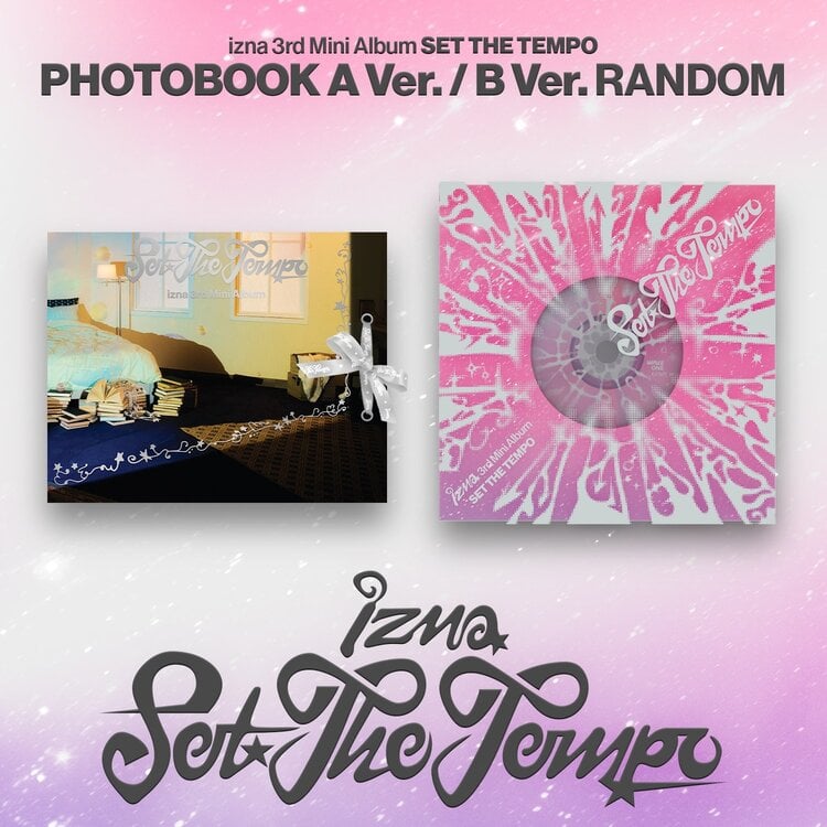 [PREORDER] IZNA (이즈나) - SET THE TEMPO - [PHOTOBOOK VER.] - 3RD MINI ALBUM