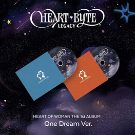 [PREORDER] HEART OF WOMAN (하트오브우먼) - HEART BYTE : LEGACY - [ONE DREAM VER.] - 1ST ALBUM