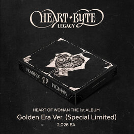 [PREORDER] HEART OF WOMAN (하트오브우먼) - HEART BYTE : LEGACY - [GOLDEN ERA VER.]  [SPECIAL LIMITED] - 1ST ALBUM