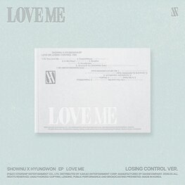 [PREORDER] SHOWNU X HYUNGWON [MONSTA X] - LOVE ME - [LOSING CONTROL VER.] - EP