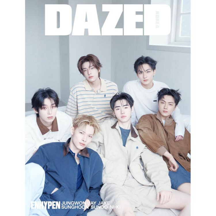 DAZED & CONFUSED [KOREA] MAGAZINE - "ENHYPEN" COVER (VER.B) - MAY 2026 ISSUE