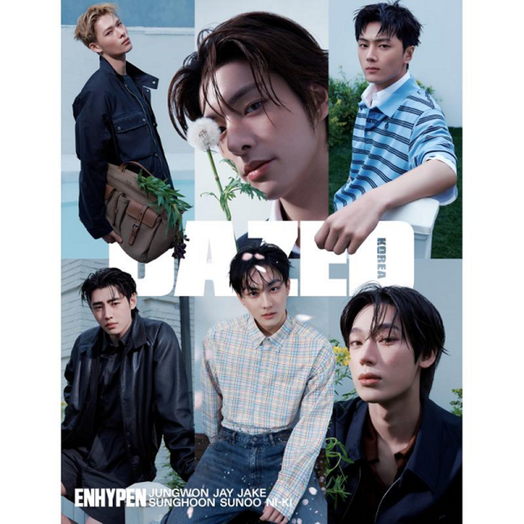 DAZED & CONFUSED [KOREA] MAGAZINE - "ENHYPEN" COVER (VER.A) - MAY 2026 ISSUE