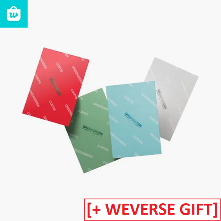 CORTIS (코르티스) - GREENGREEN - [WEVERSE ALBUM] - 2ND EP + [WEVERSE GIFT]