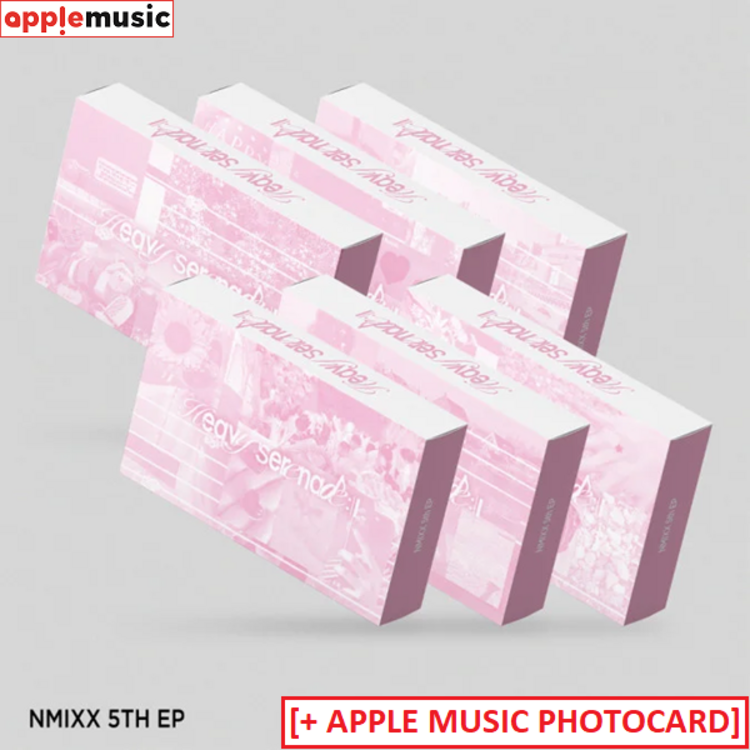 NMIXX (엔믹스) - HEAVY SERENADE - [POCA ALBUM] - 5TH EP + [APPLE MUSIC PHOTOCARD]