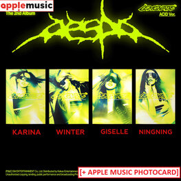 [PREORDER] AESPA (에스파) - LEMONADE - [ACID VER.] - 2ND ALBUM + [APPLE MUSIC PHOTOCARD]