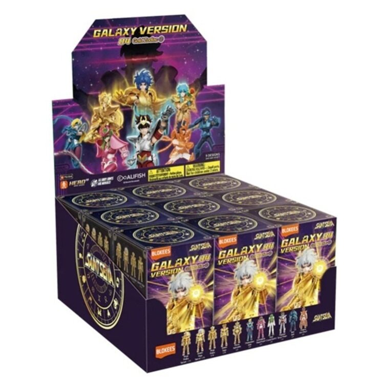 BLOKEES BLOKEES - SAINT SEIYA - GALAXY VERSION 04 [GOLD ZODIAC 2] - BLINDBOX FIGURE