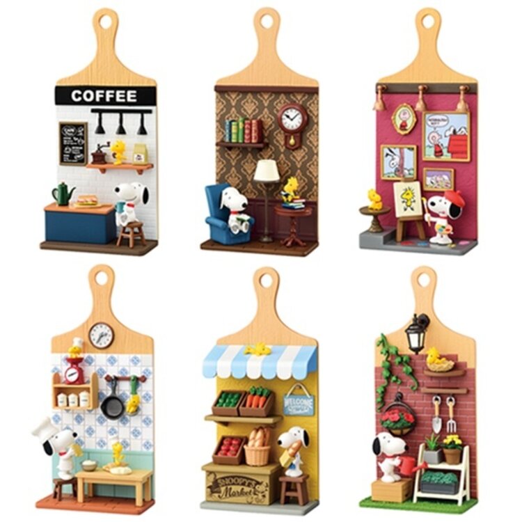 RE-MENT RE-MENT  - PEANUTS SNOOPY [MINIATURE BOARD] - BLINDBOX MINI FIGURE