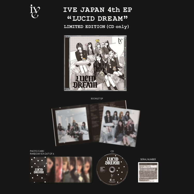 [PREORDER] IVE (アイヴ) - LUCID DREAM - [LIMITED PRESSING VER.] - 4TH EP (JAPAN)