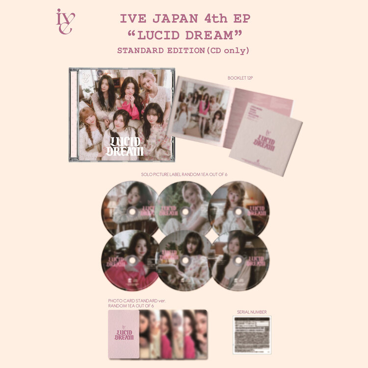 [PREORDER] IVE (アイヴ) - LUCID DREAM - [REGULAR VER.] - 4TH EP (JAPAN)