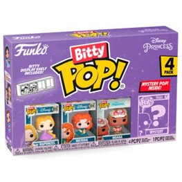 DISNEY PRINCESS - [4-Pack Series] - FUNKO BITTY POP