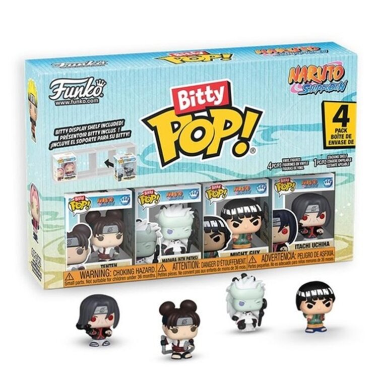 NARUTO SHIPPUDEN - [4-Pack Series Battles] - FUNKO BITTY POP