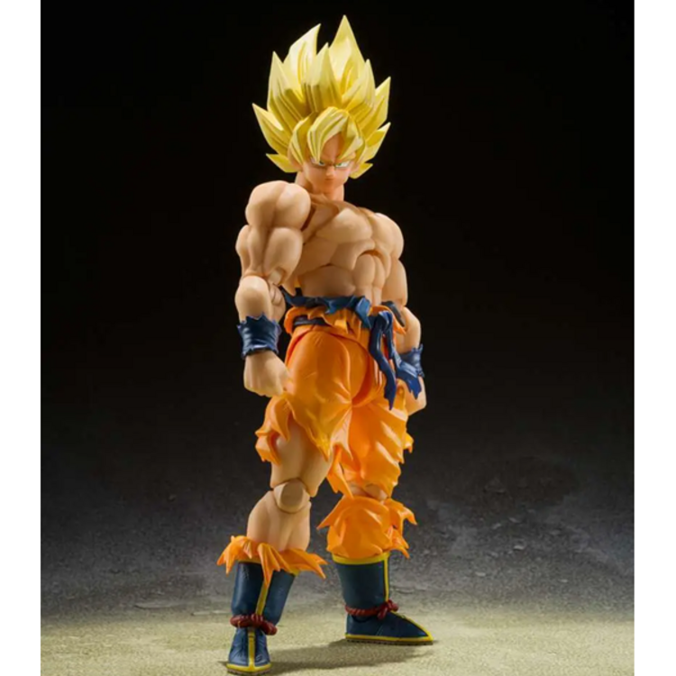 BANDAI DRAGON BALL Z - SON GOKU [LEGENDARY SUPER SAIYAN] - S.H. FIGUARTS [REPRINT]