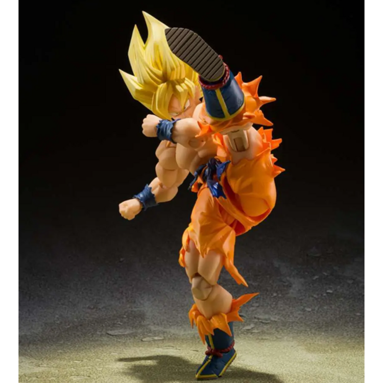 BANDAI DRAGON BALL Z - SON GOKU [LEGENDARY SUPER SAIYAN] - S.H. FIGUARTS [REPRINT]