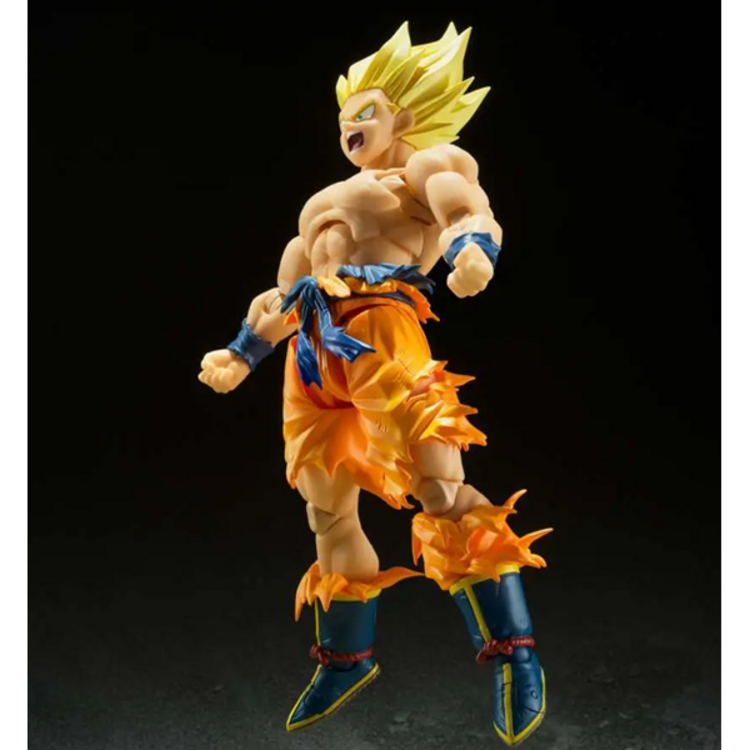 BANDAI DRAGON BALL Z - SON GOKU [LEGENDARY SUPER SAIYAN] - S.H. FIGUARTS [REPRINT]