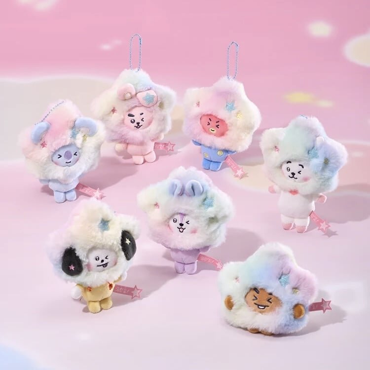 [PREORDER] BTS (방탄소년단) -  [BT21 BEYOND THE JOURNEY]  PLUSH KEYRING