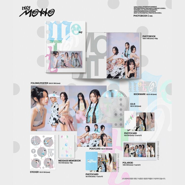 ITZY (있지) - MOTTO - [PHOTOBOOK VER.] - 12TH MINI ALBUM