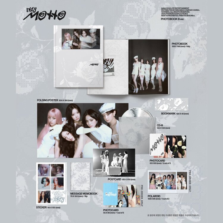 ITZY (있지) - MOTTO - [PHOTOBOOK VER.] - 12TH MINI ALBUM