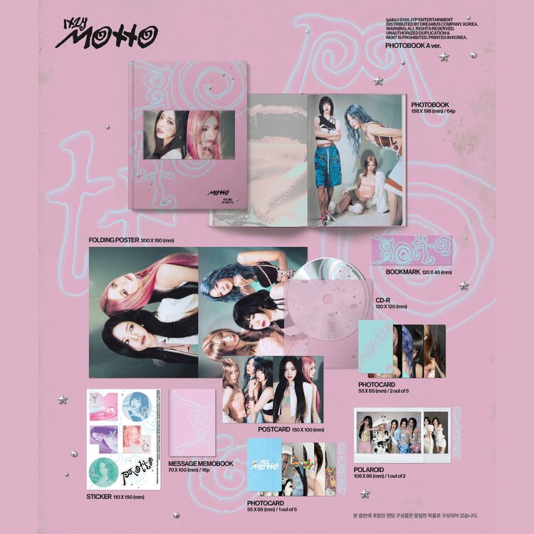 ITZY (있지) - MOTTO - [PHOTOBOOK VER.] - 12TH MINI ALBUM