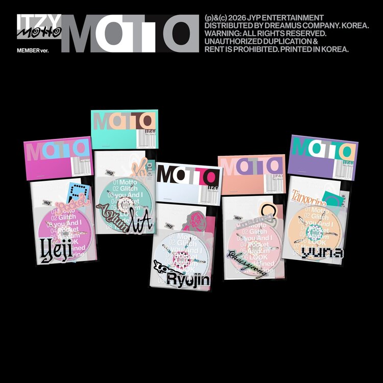 ITZY (있지) - MOTTO - [MEMBER VER.] - 12TH MINI ALBUM