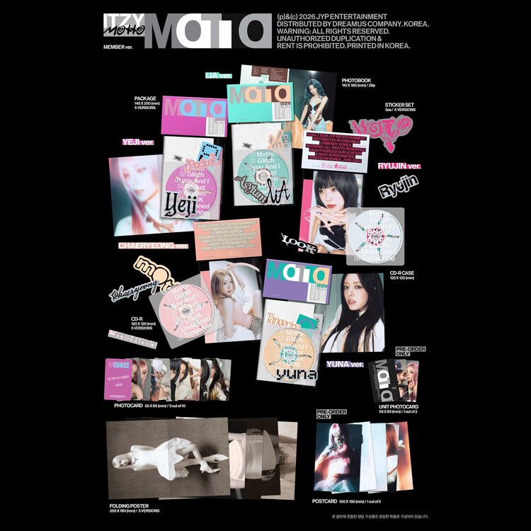 ITZY (있지) - MOTTO - [MEMBER VER.] - 12TH MINI ALBUM