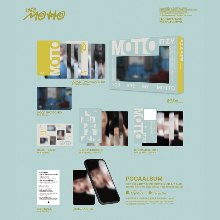 ITZY (있지) - MOTTO - [POCA ALBUM] - 12TH MINI ALBUM