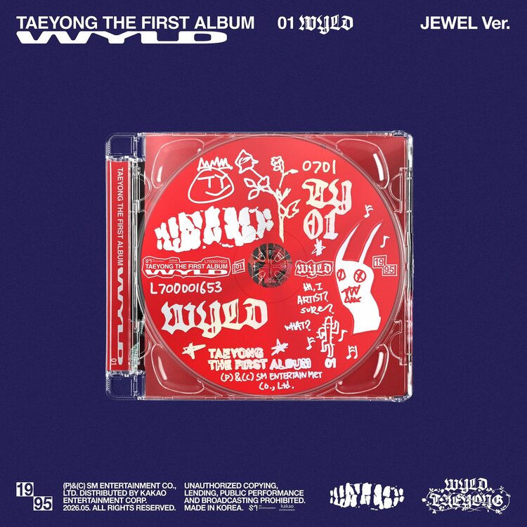 TAEYONG (이태용) [NCT] - WYLD - [JEWEL CASE VER.] - THE 1ST ALBUM