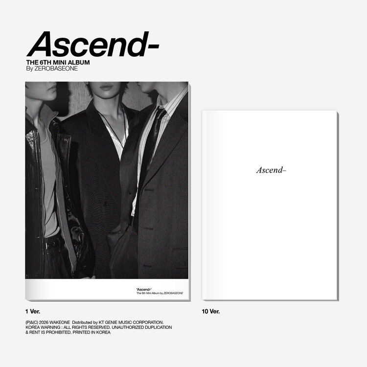ZEROBASEONE (제로베이스원) - [ASCEND-] - [PHOTOBOOK VER.] - 6TH MINI ALBUM