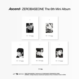 ZEROBASEONE (제로베이스원) - [ASCEND-] - [11 VER.] - 6TH MINI ALBUM