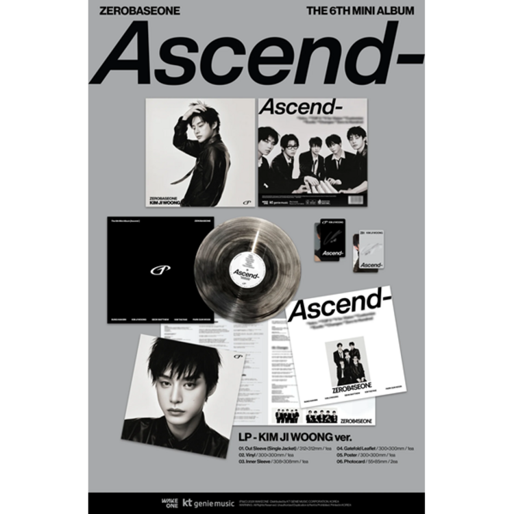 ZEROBASEONE (제로베이스원) - [ASCEND-] - 6TH MINI ALBUM (LP)