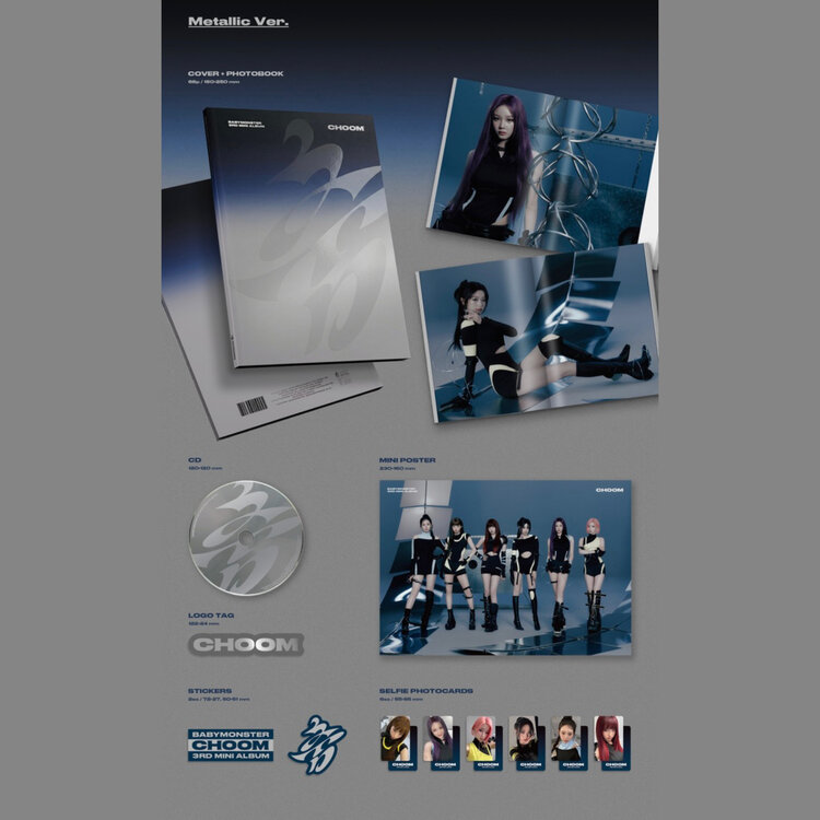 BABYMONSTER (베몬) - CHOOM - 3RD MINI ALBUM